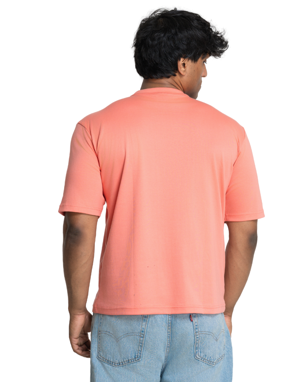 Unisex Core Oversize Tee - Peach