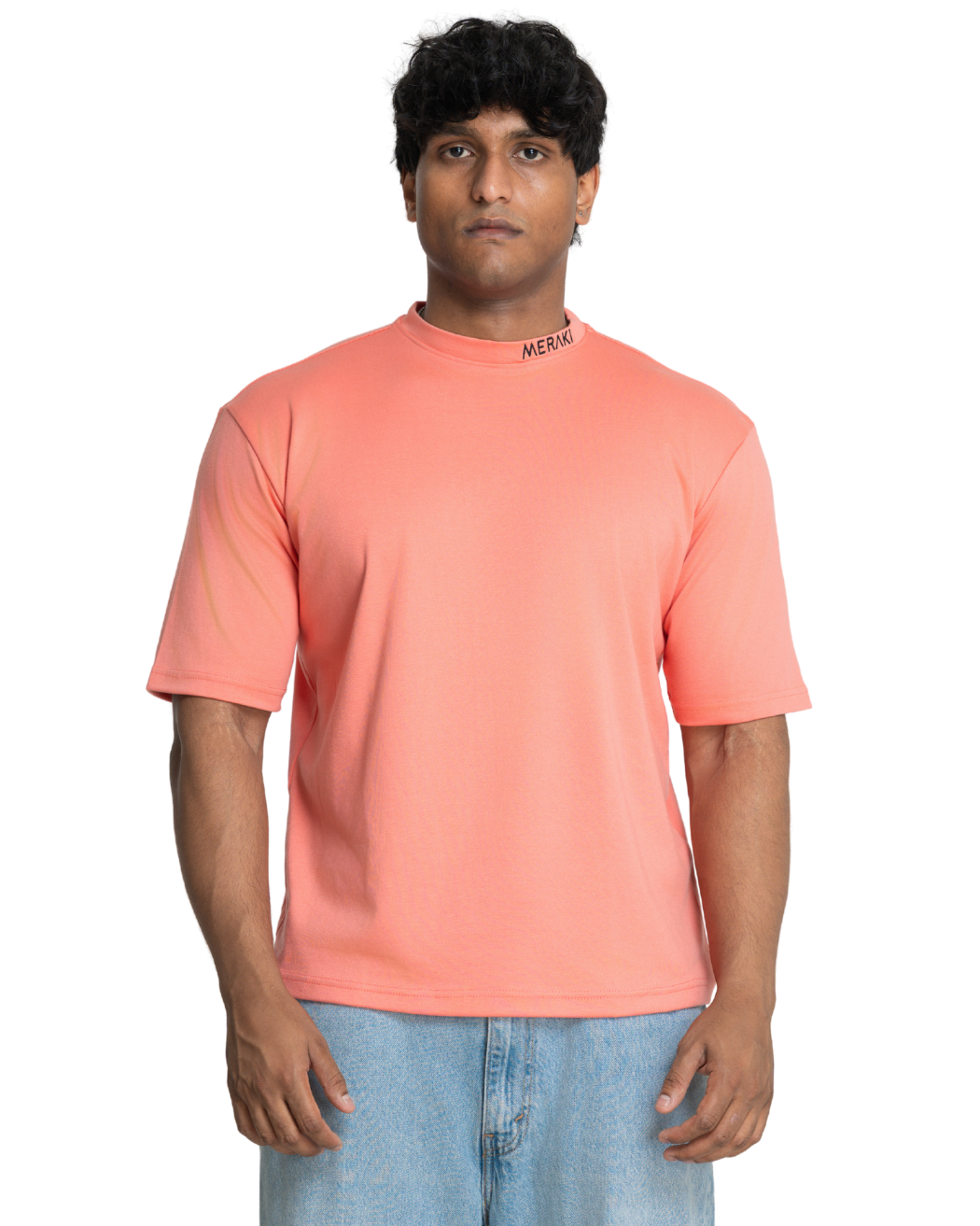 Unisex Core Oversize Tee - Peach