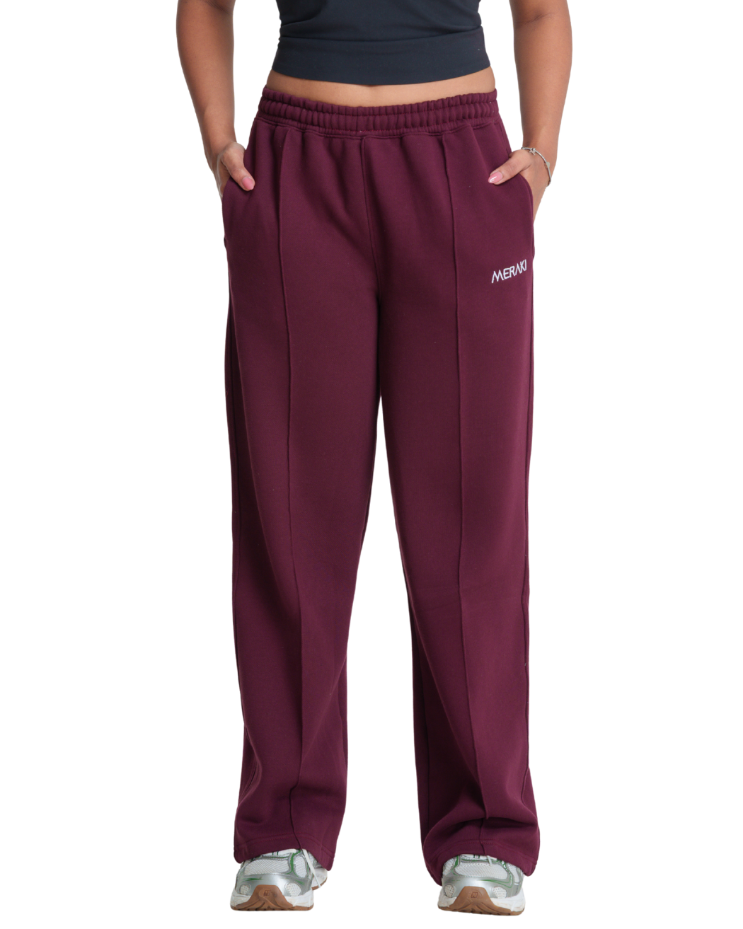Eternal Relaxed Joggers - Burgundy