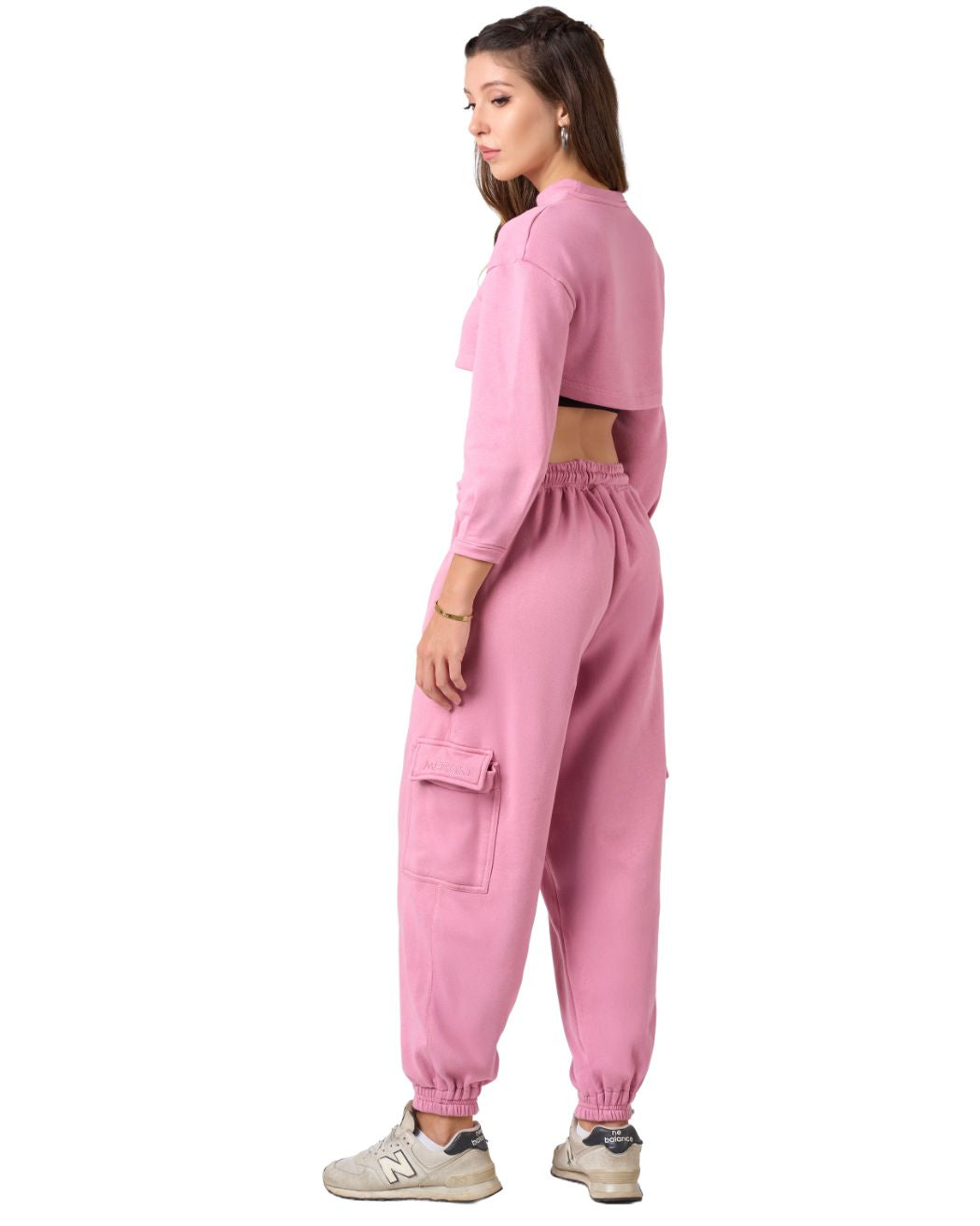 Shelyn Cargo Jogger - Mauve