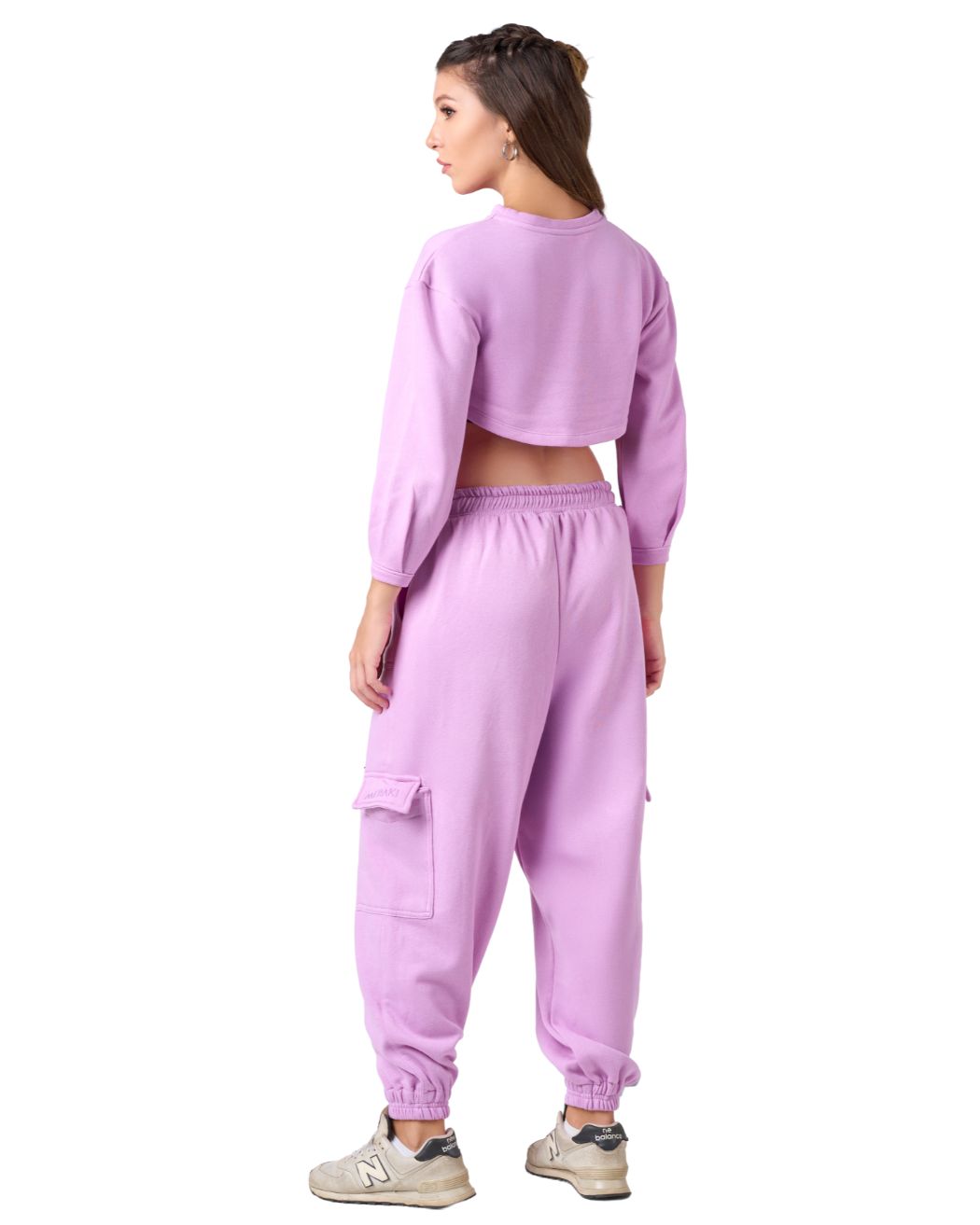 Shelyn Cargo Jogger - Fuschia