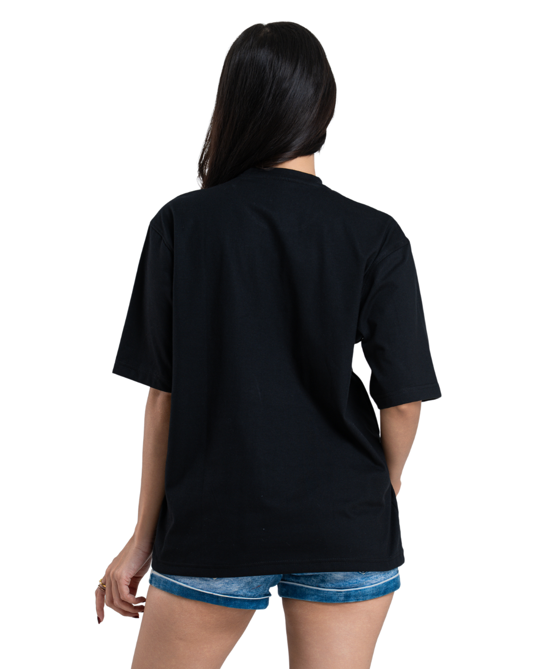 Lil' Delulu Oversize Tee - Charcoal