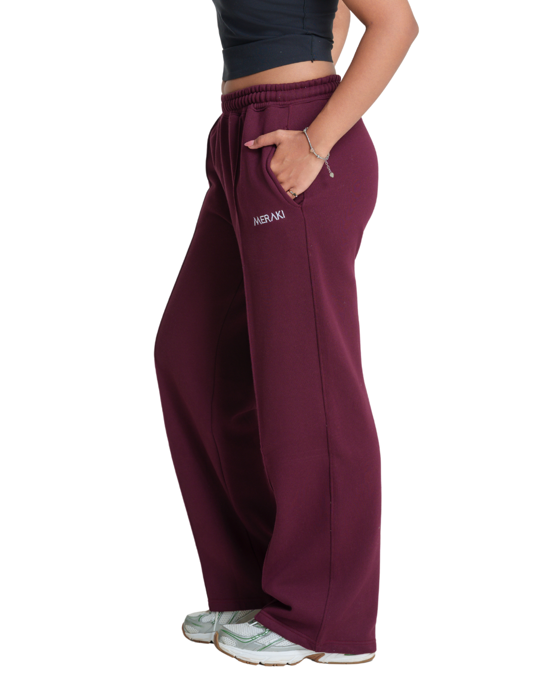 Eternal Relaxed Joggers - Burgundy