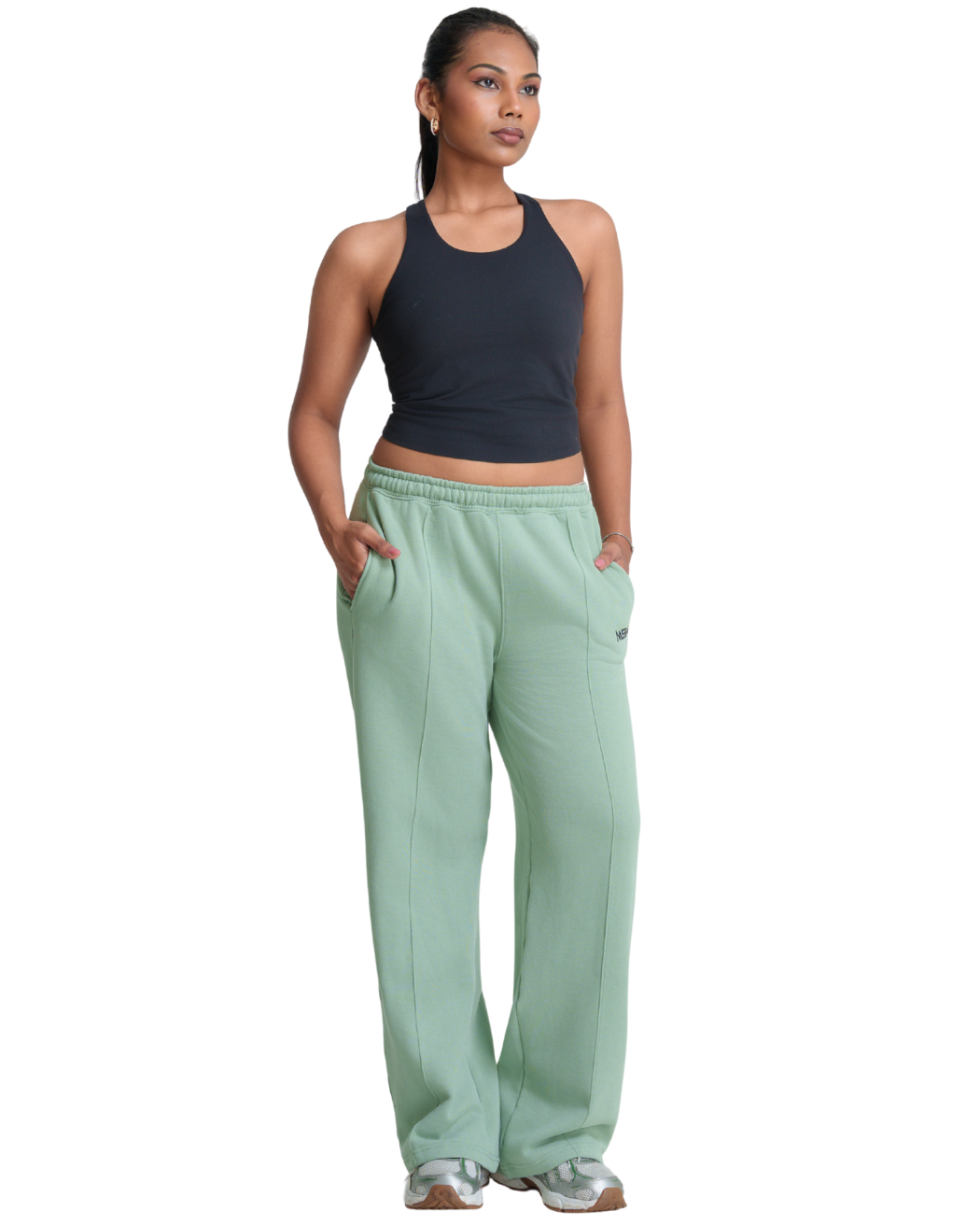 Eternal Relaxed Joggers - Pale Green