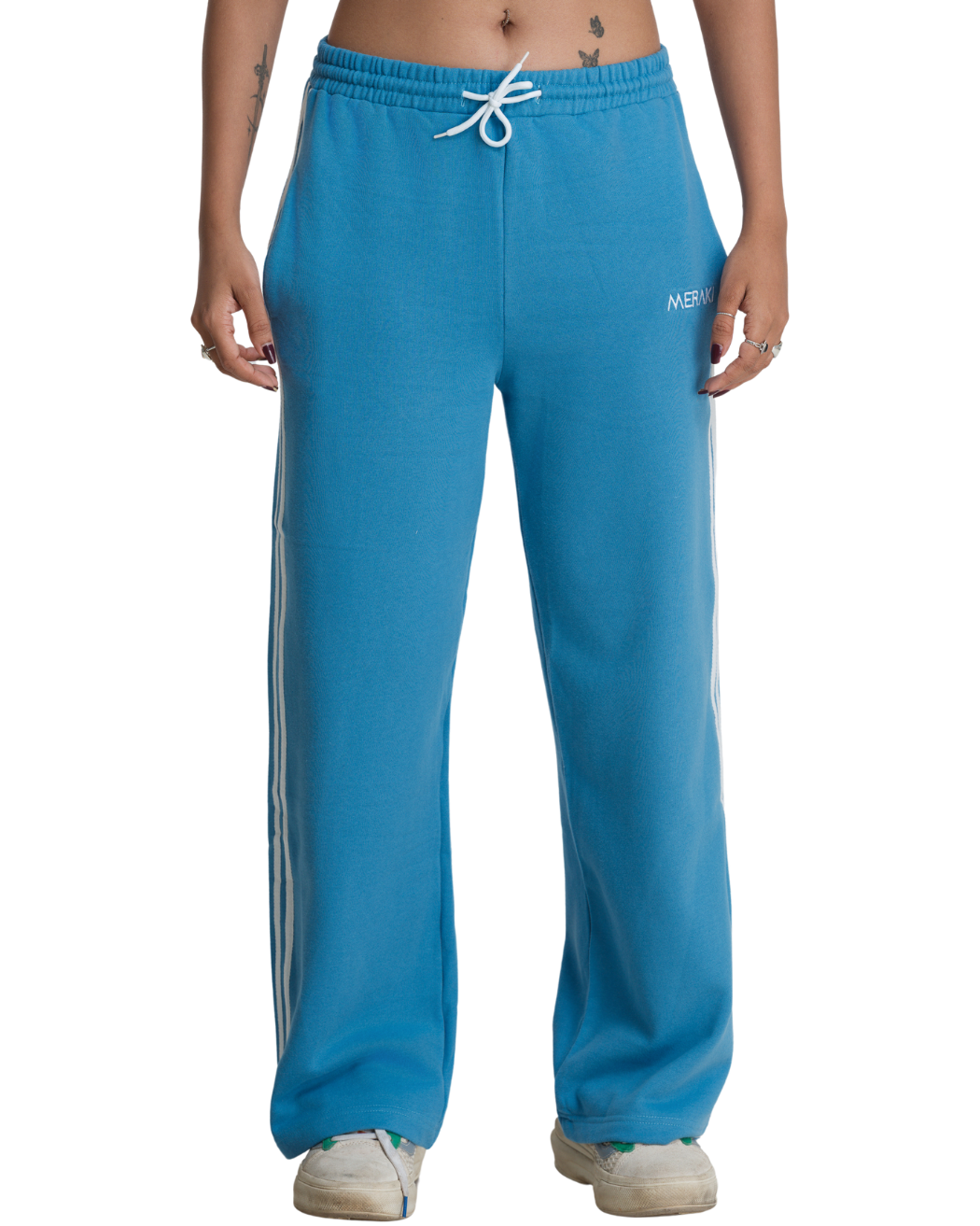 Lyra Relaxed Joggers - Azure