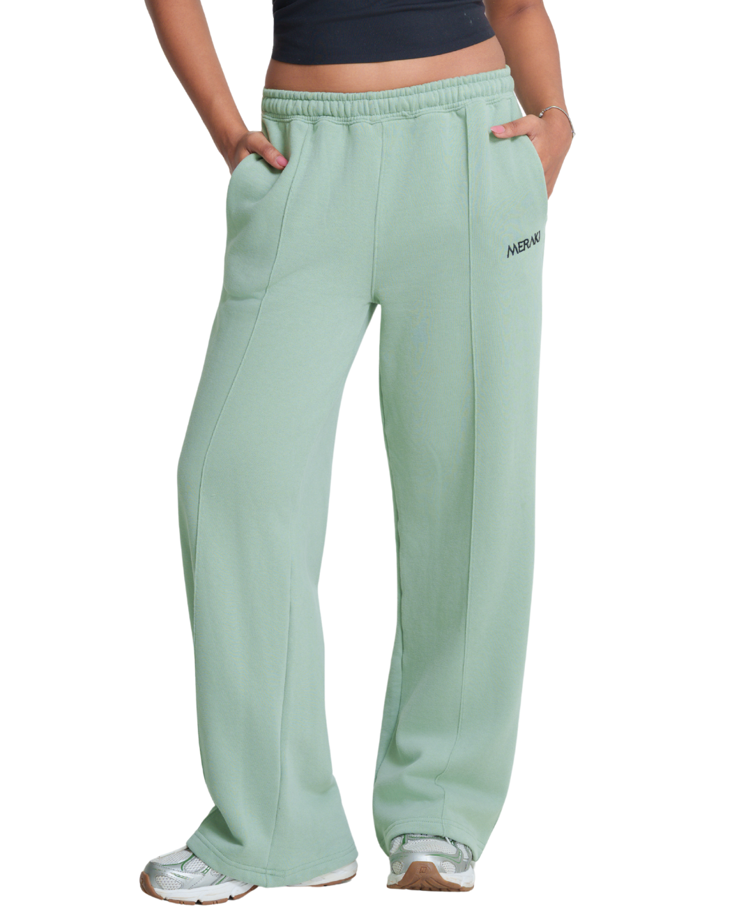 Eternal Relaxed Joggers - Pale Green