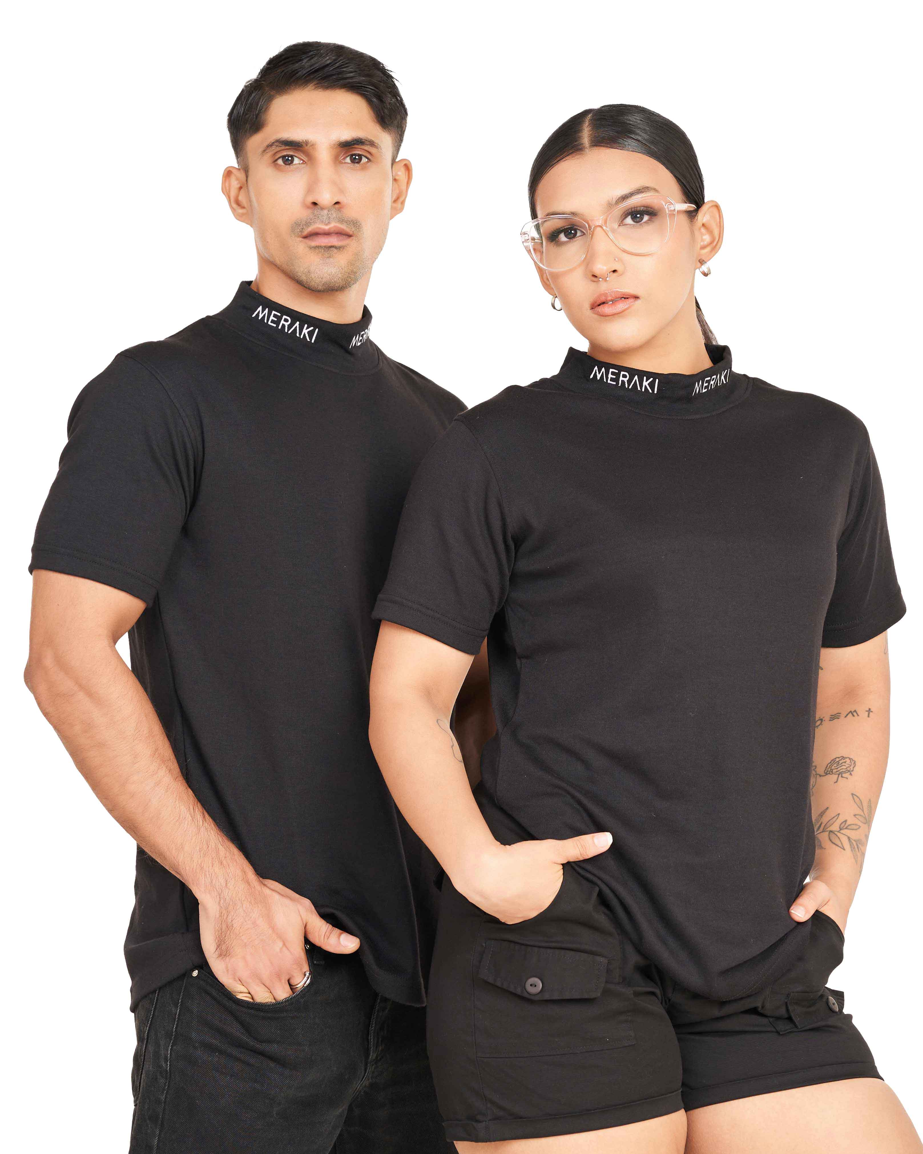 Unisex Statement Tee - Charcoal