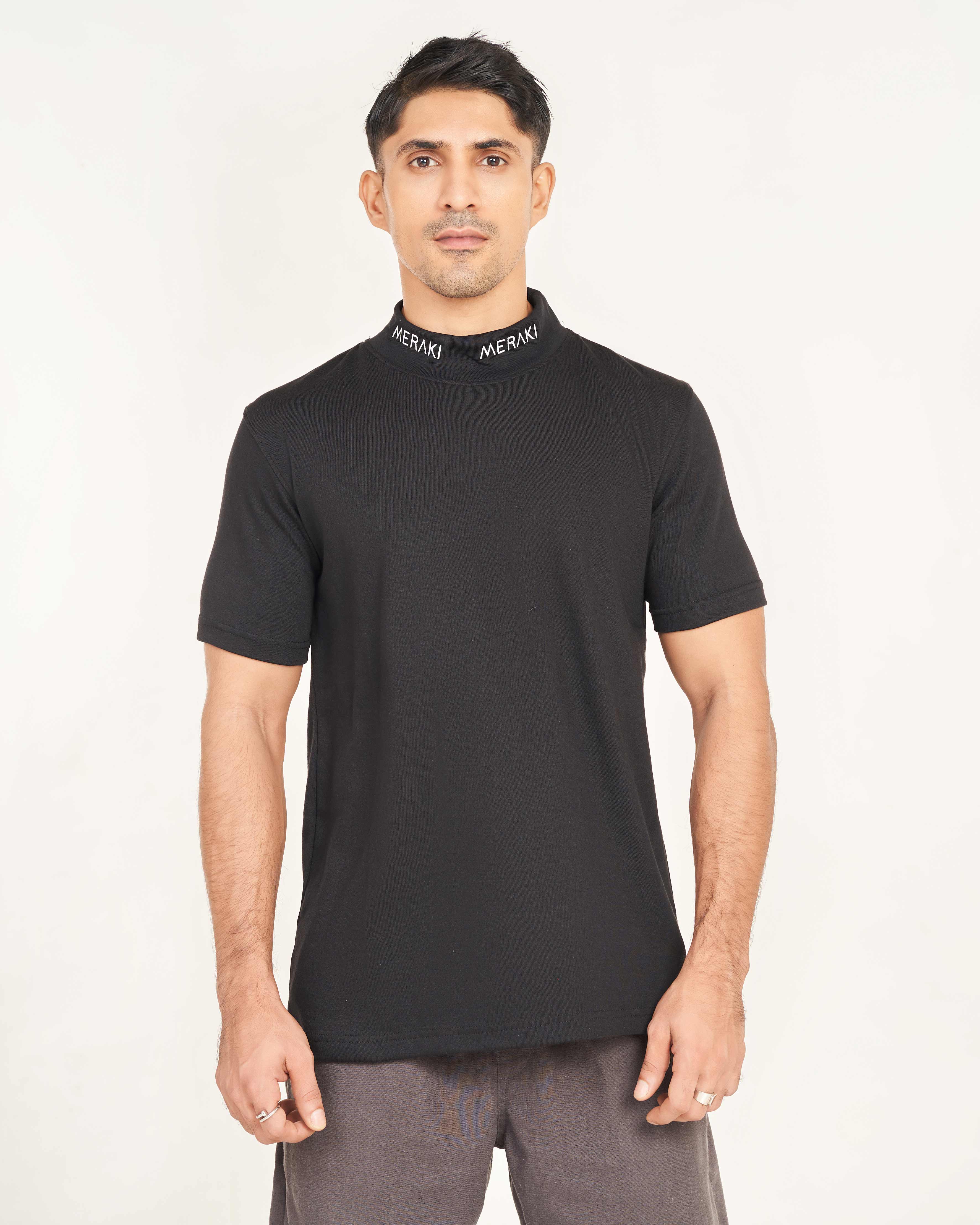 Unisex Statement Tee - Charcoal