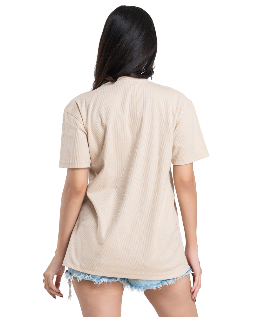 Breakline Oversize Tee - Caramel