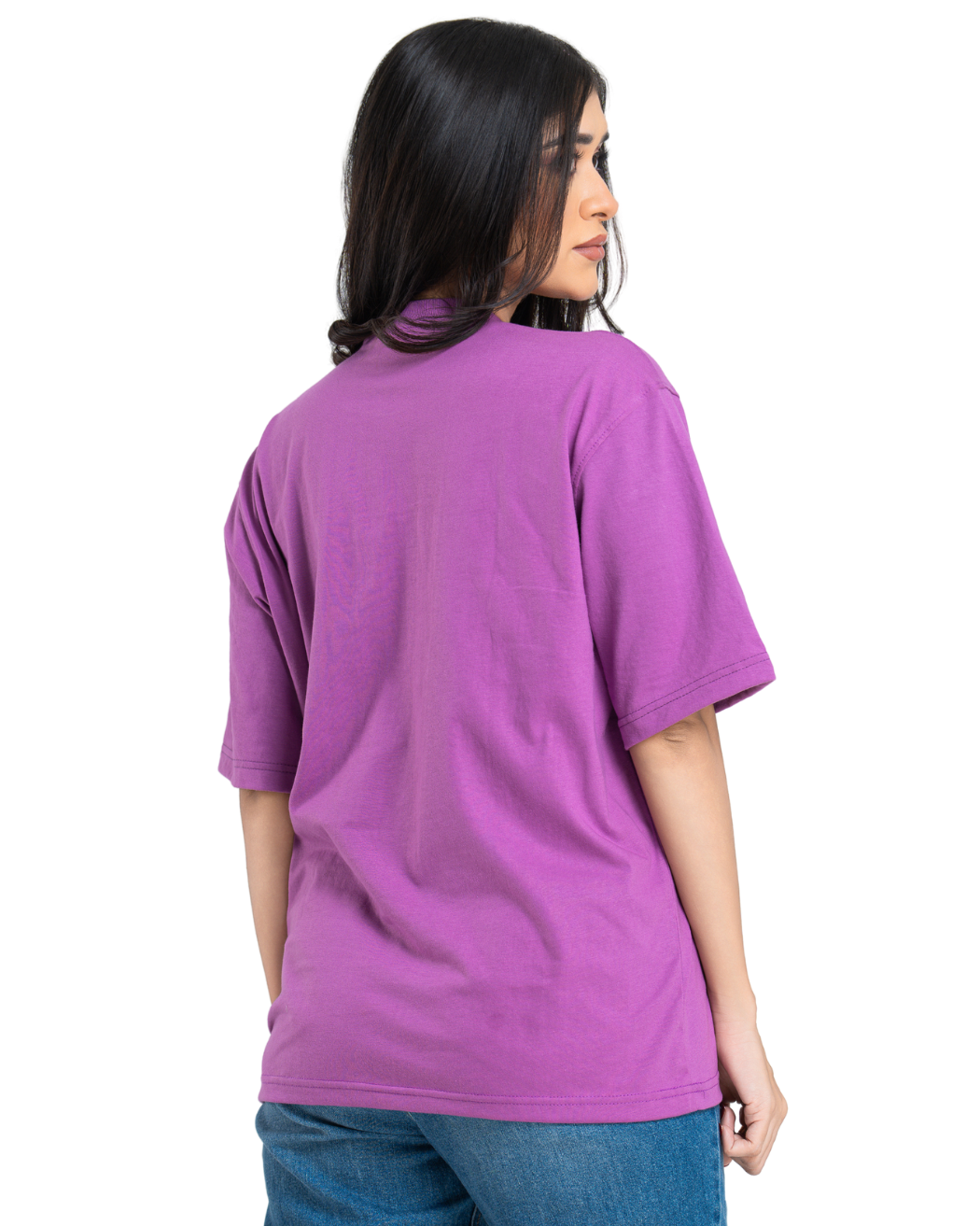 Lil' Delulu Oversize Tee - Orchid