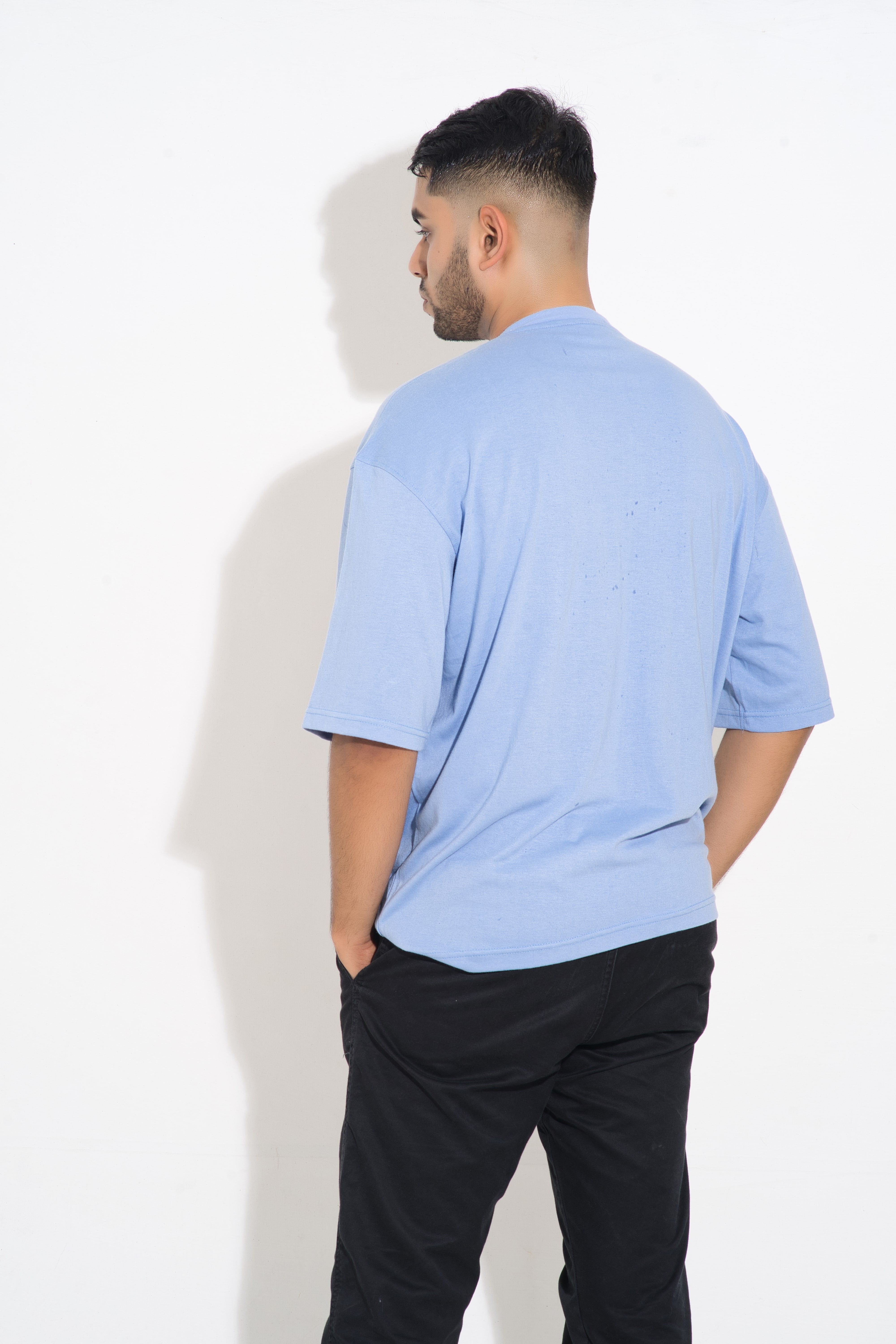 Unisex Core Oversize Tee - Sky Blue