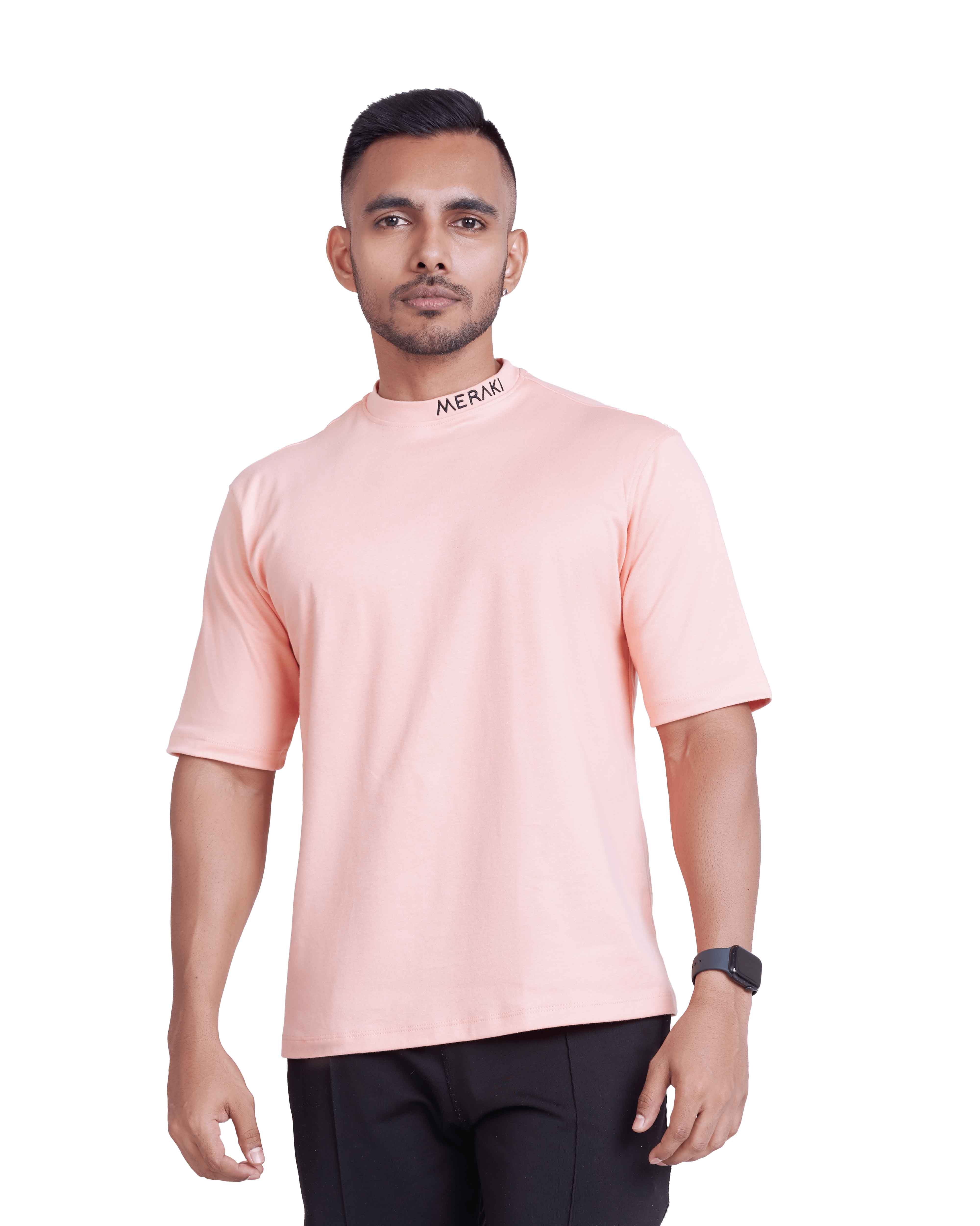 Unisex Core Oversize Tee - Peach Fuzz