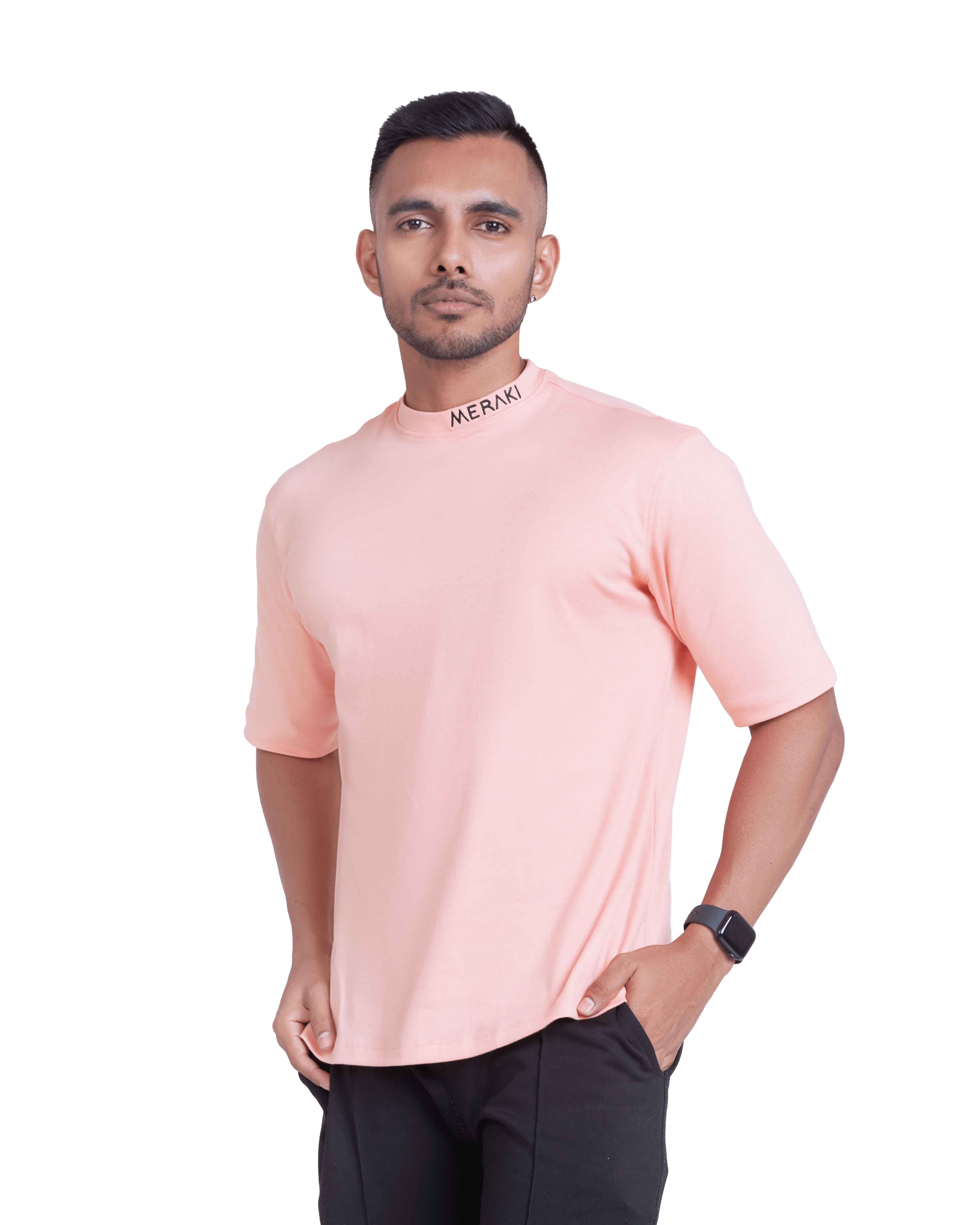 Unisex Core Oversize Tee - Peach Fuzz