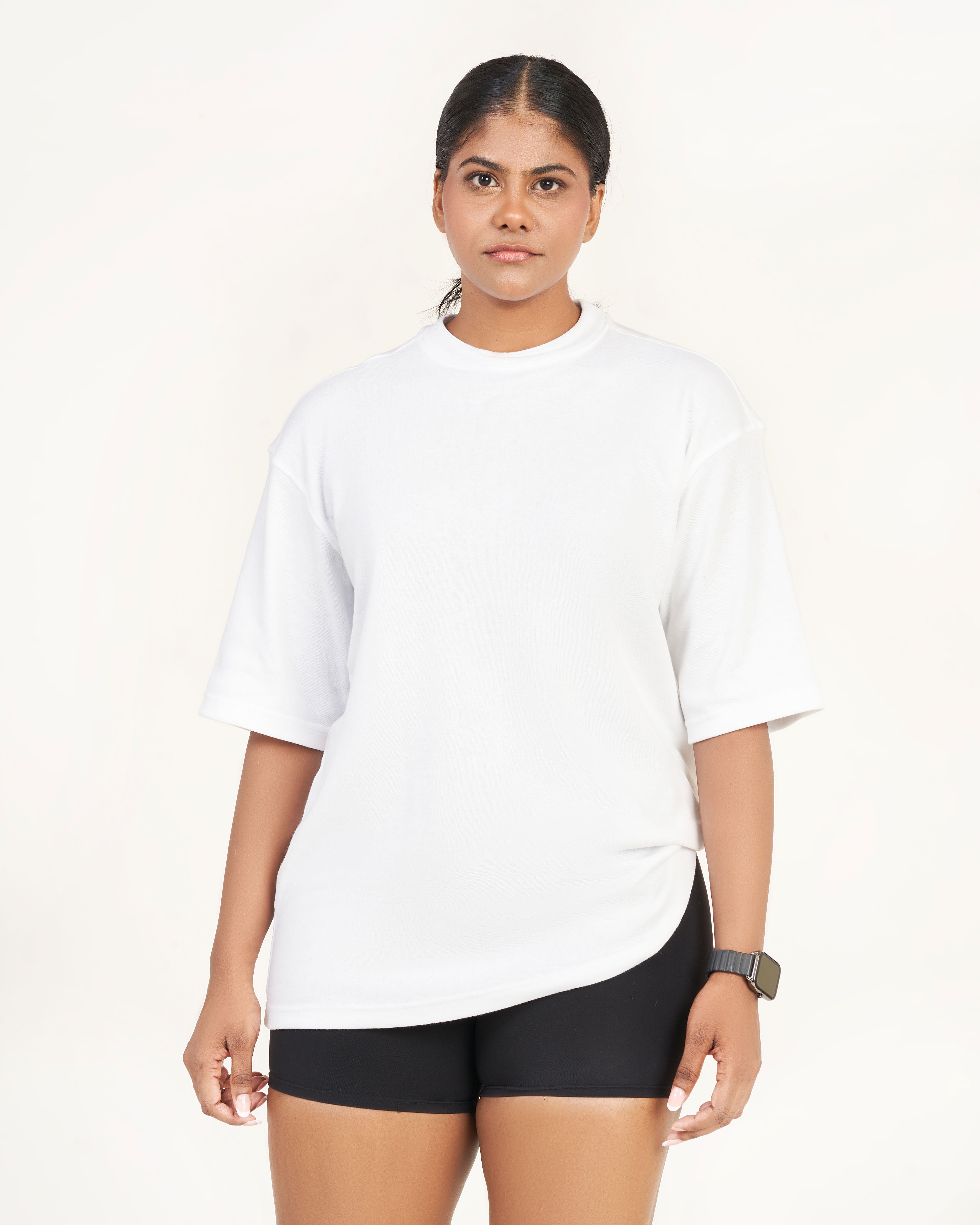 Unisex Graphic Oversize Tee - Frost