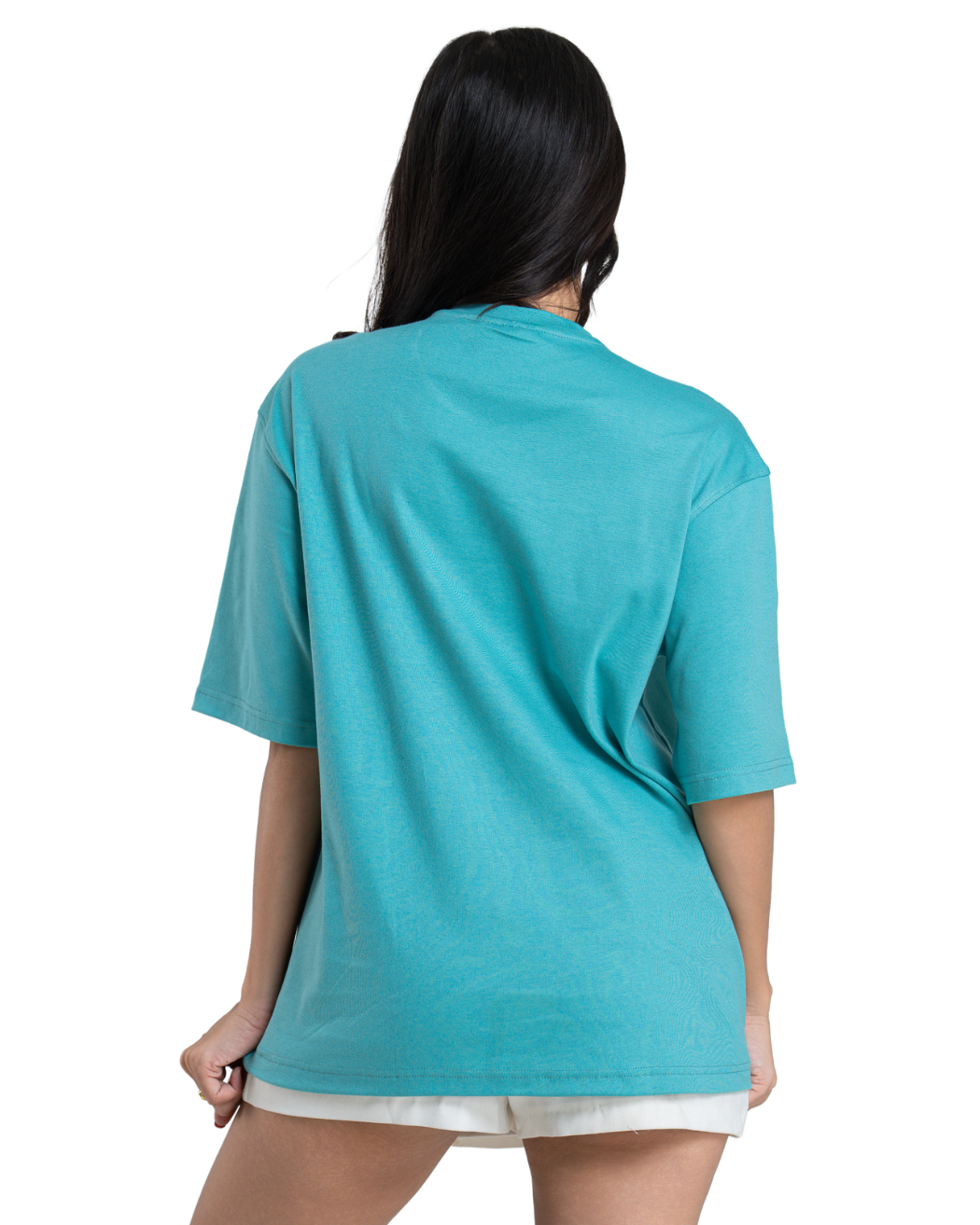 Muse Oversize Tee - Cerulean