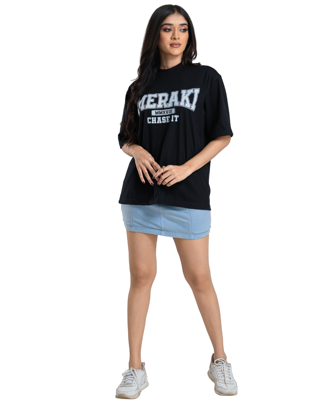 Muse Oversize Tee - Charcoal