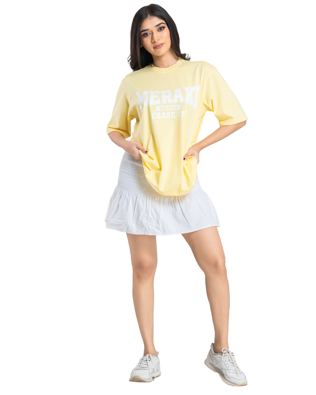 Muse Oversize Tee - Lemon