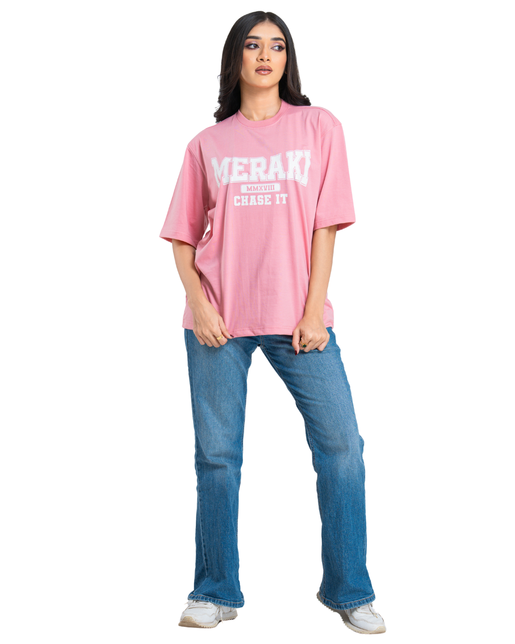 Muse Oversize Tee - Bubblegum