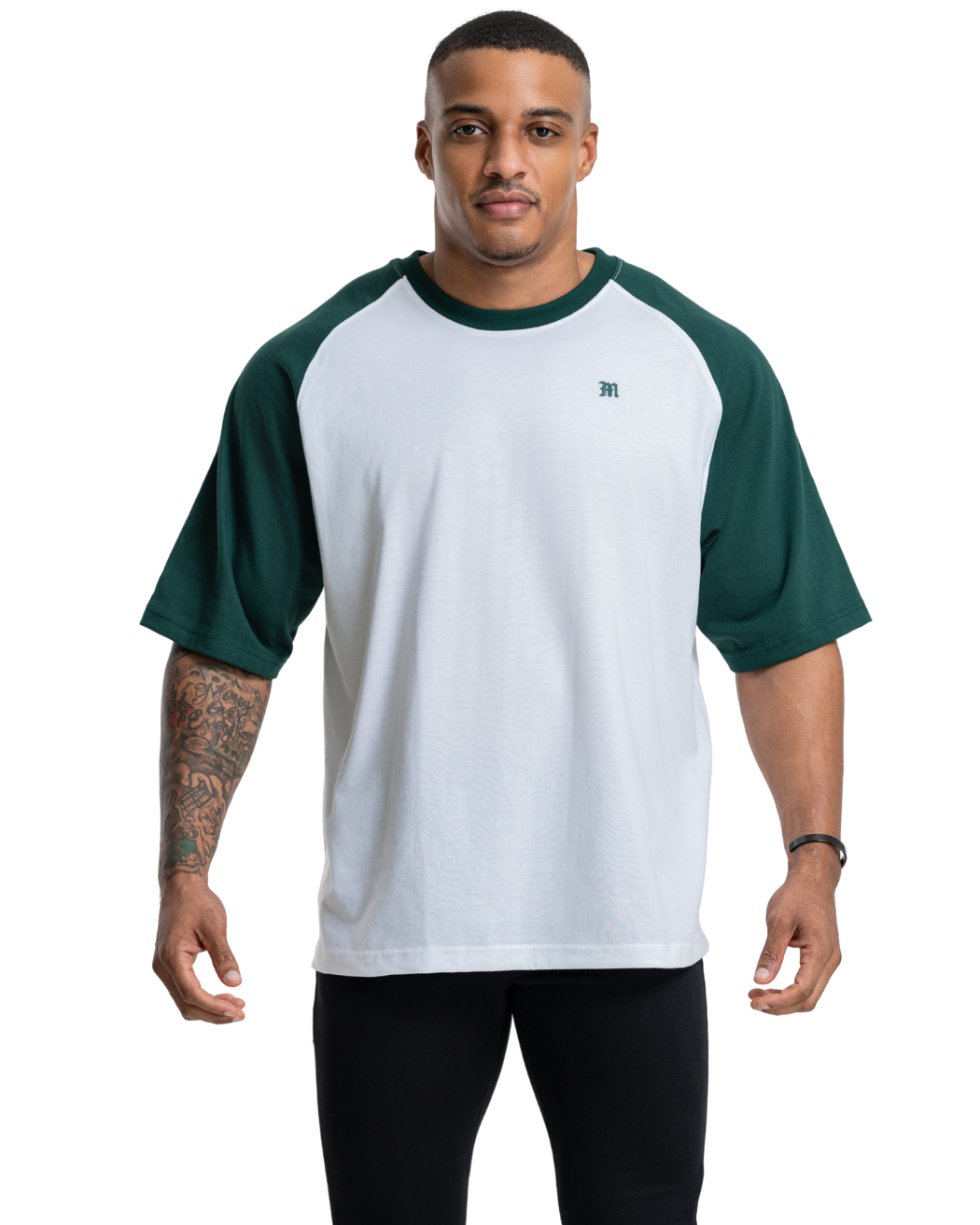 Arcline Oversize Tee - Forest Green