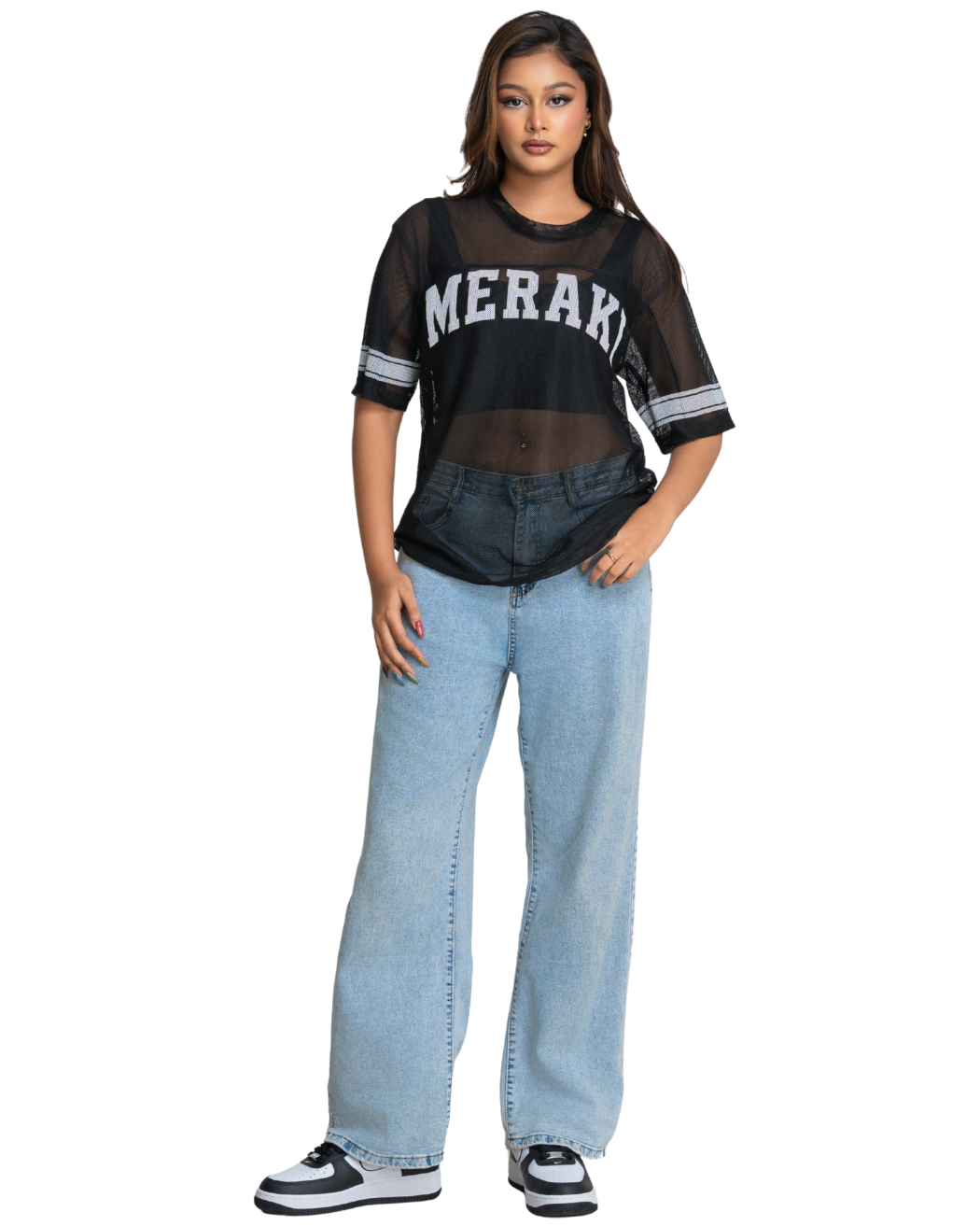 Kiki Mesh Jersey - Carbon