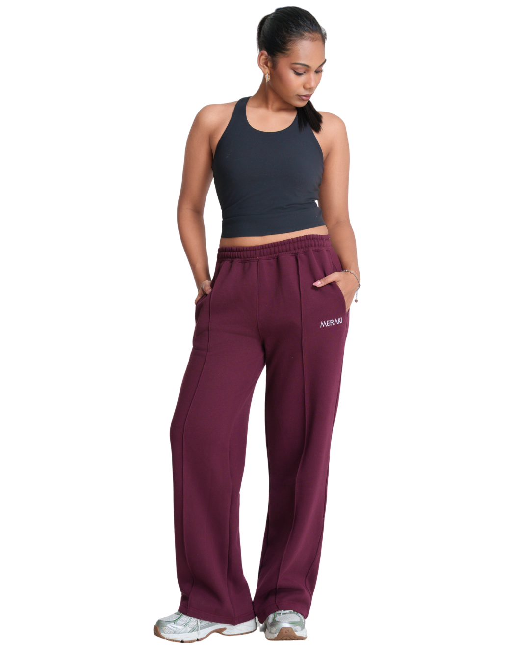Eternal Relaxed Joggers - Burgundy