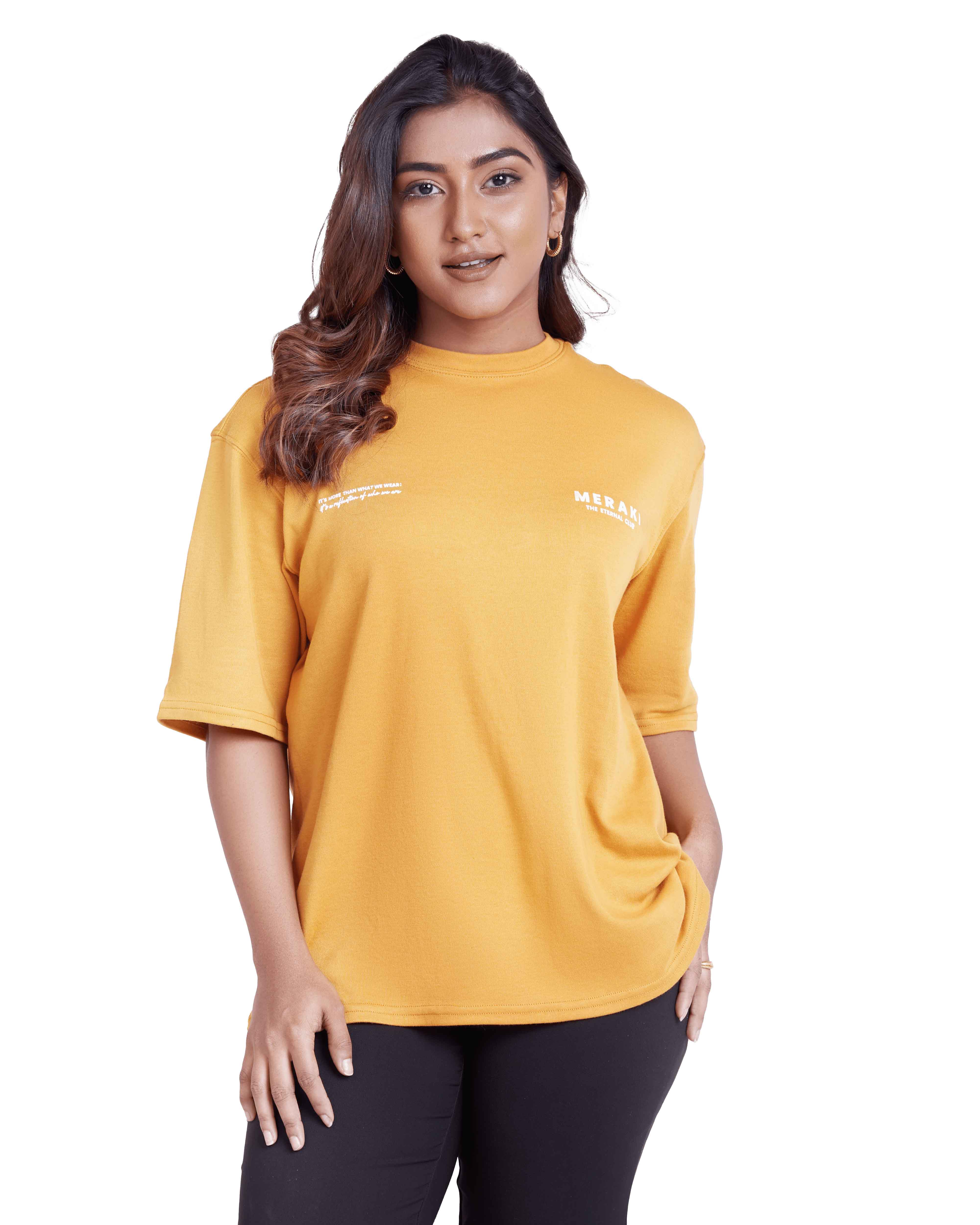 Eternal Club Tee - Gold Ochre