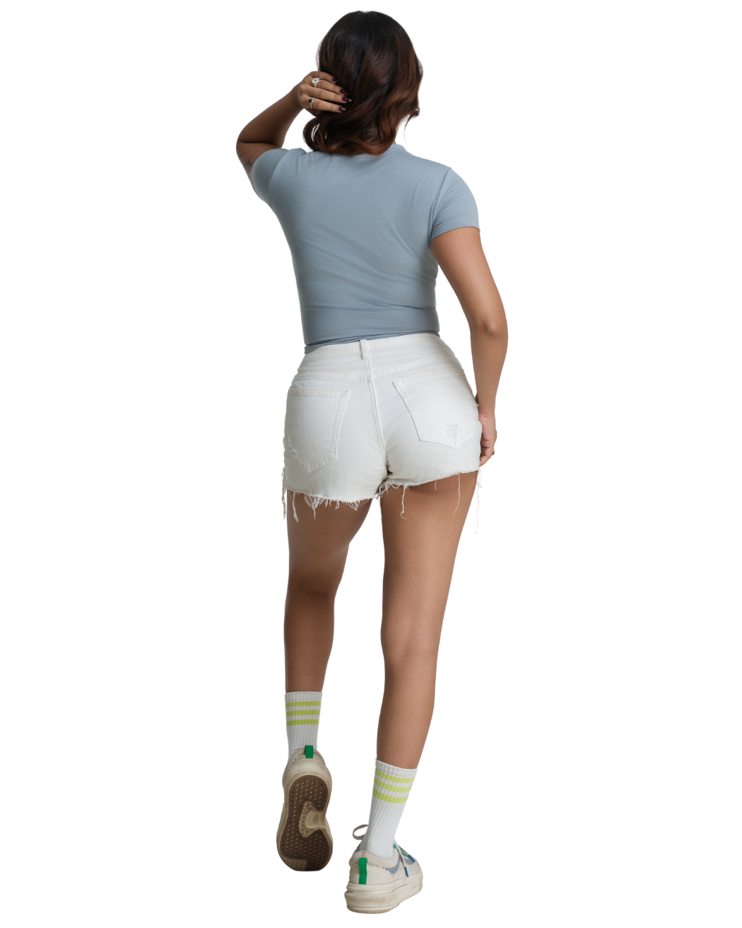 Bodyline Fit Short Sleeve Crop - Dove