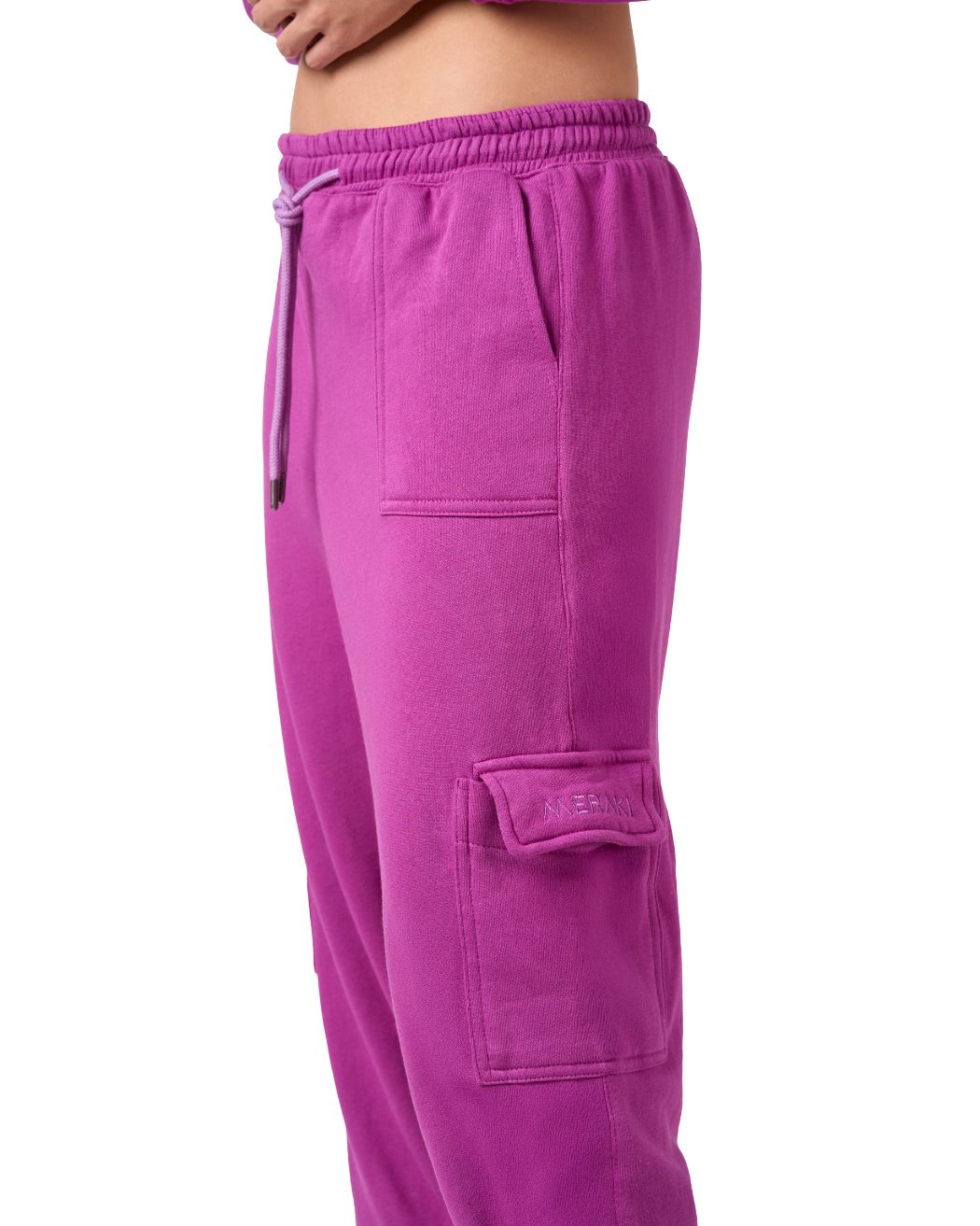 Shelyn Cargo Jogger - Magenta