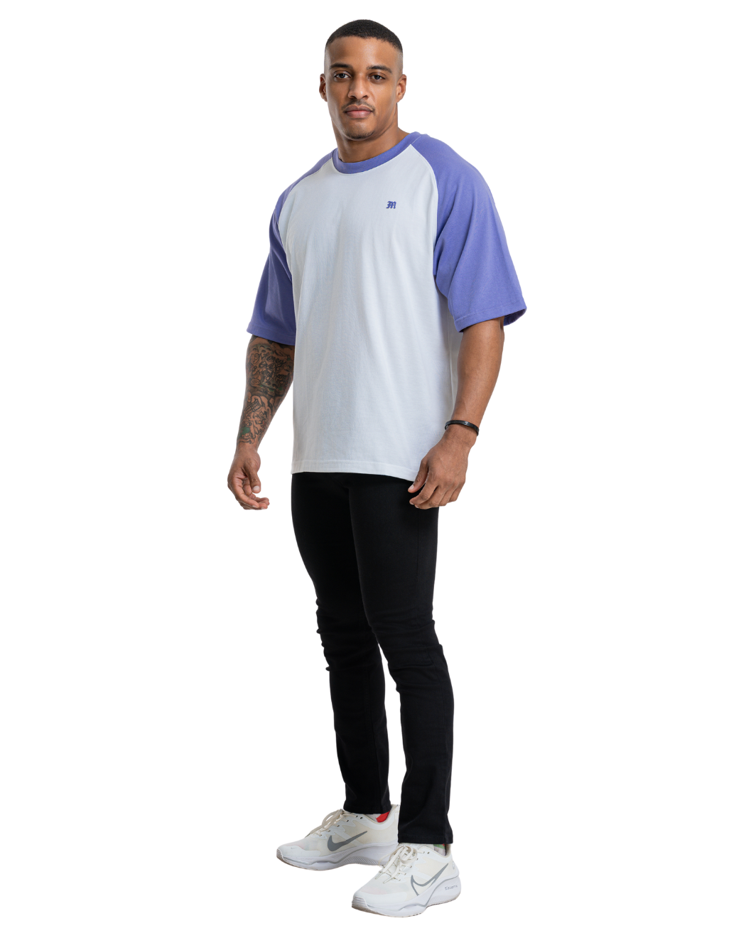 Arcline Oversize Tee - Lavender