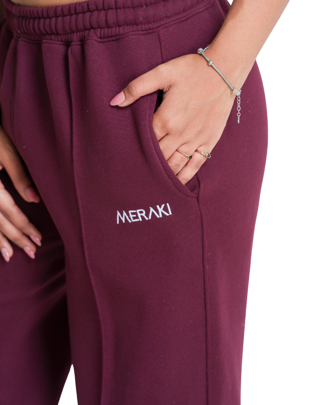 Eternal Relaxed Joggers - Burgundy