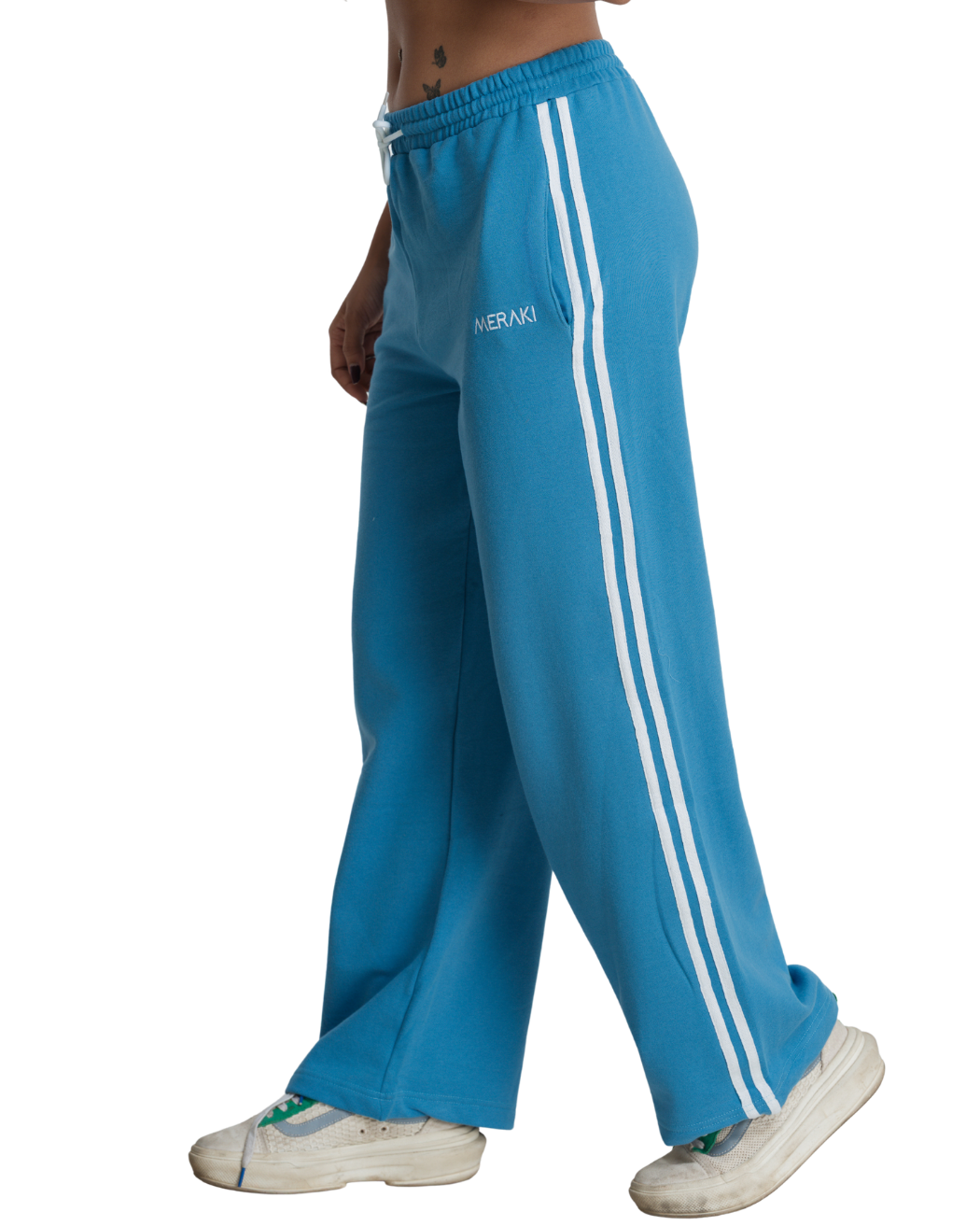 Lyra Relaxed Joggers - Azure