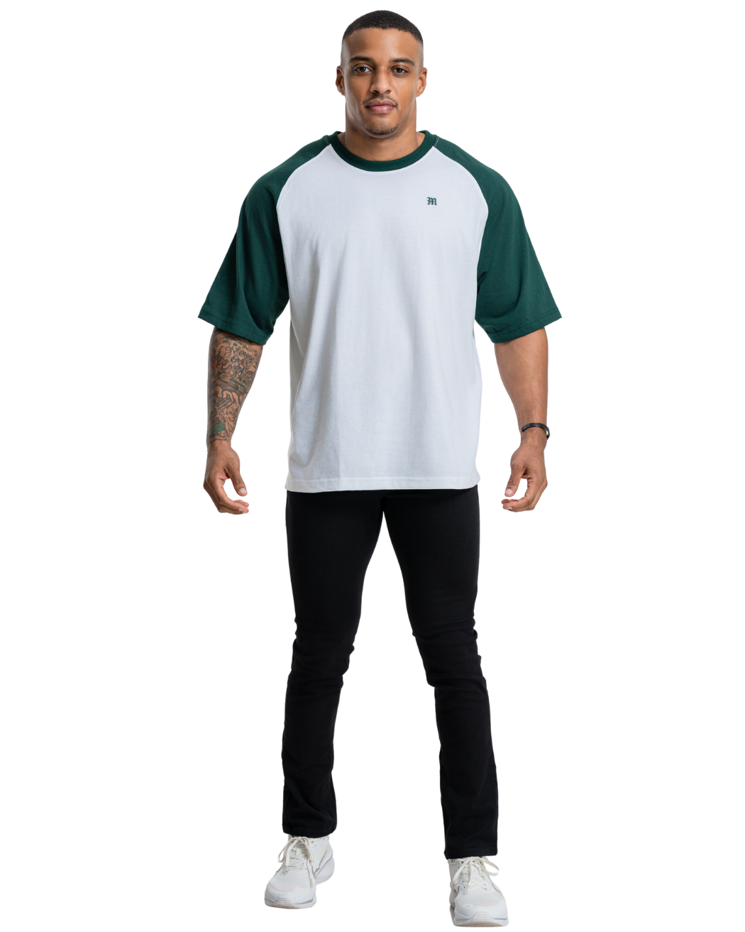Arcline Oversize Tee - Forest Green