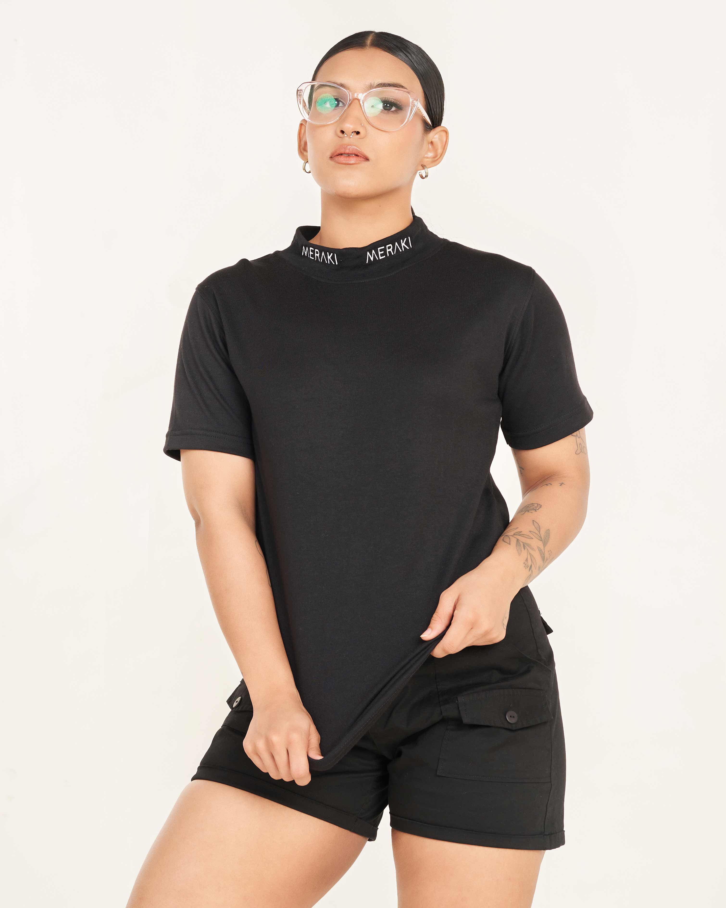 Unisex Statement Tee - Charcoal