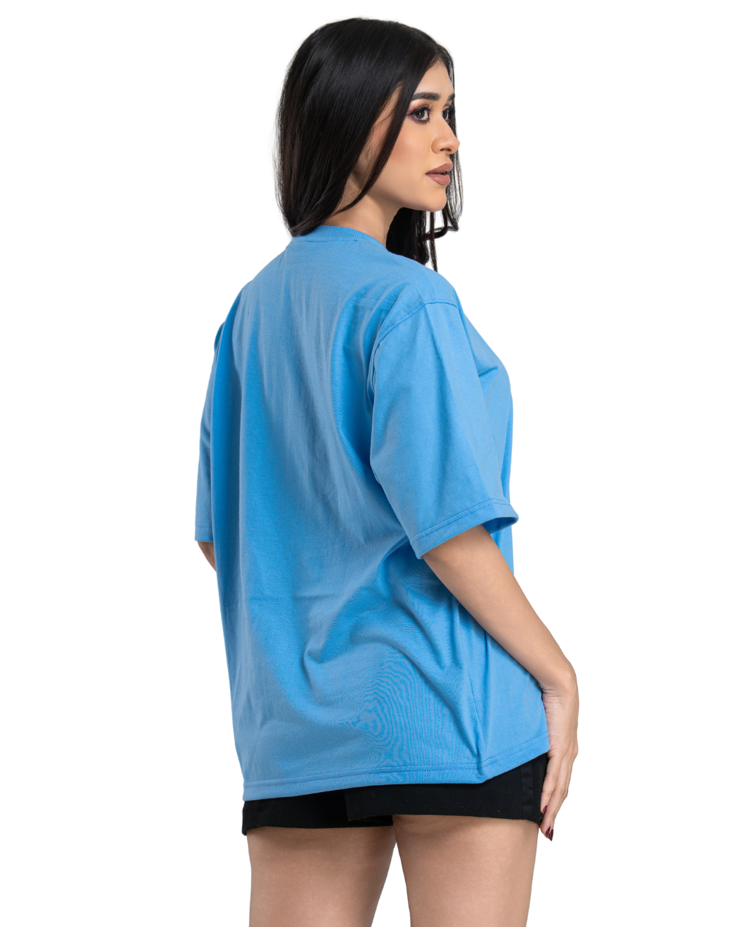 Lil' Delulu Oversize Tee - Sky