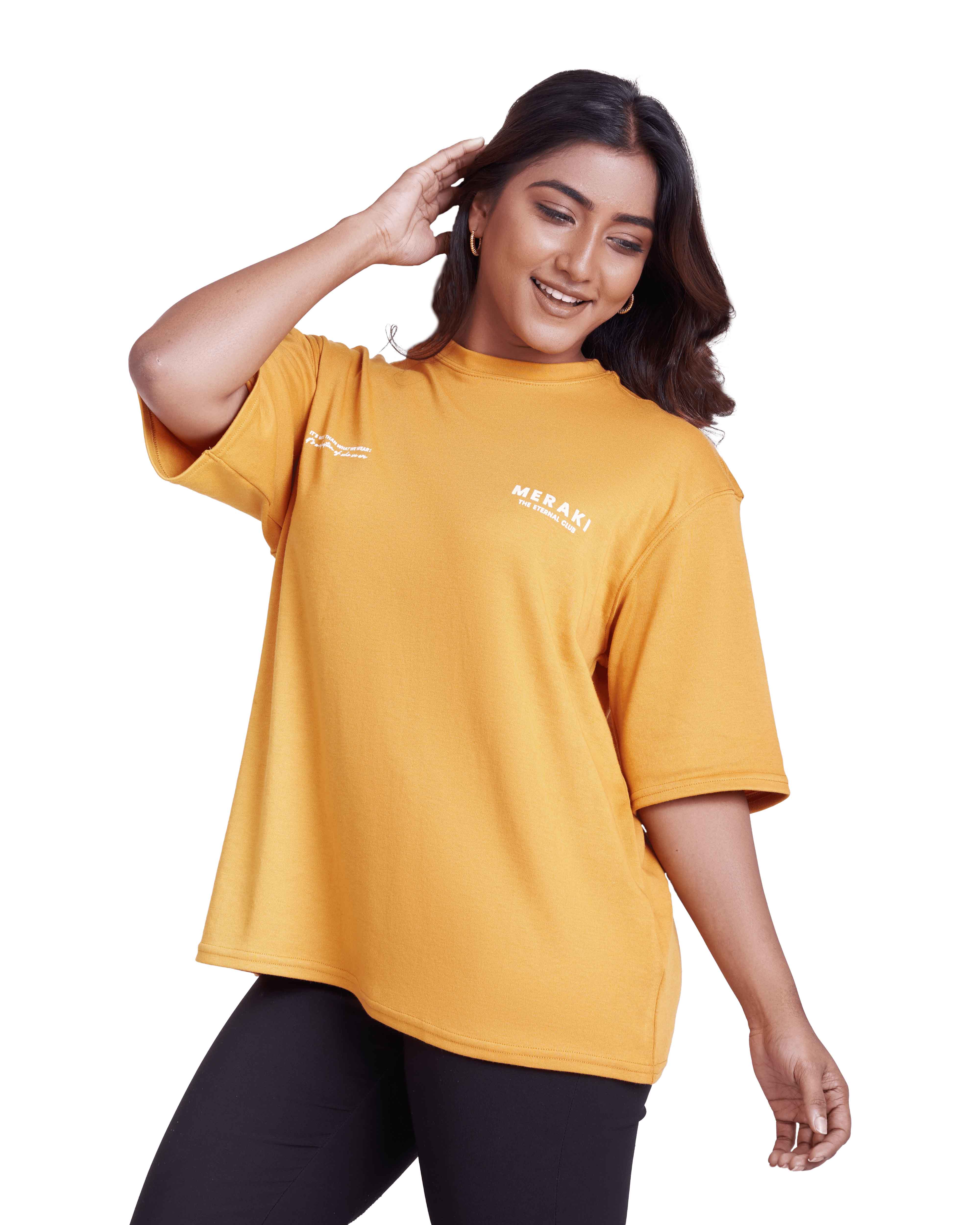 Eternal Club Tee - Gold Ochre