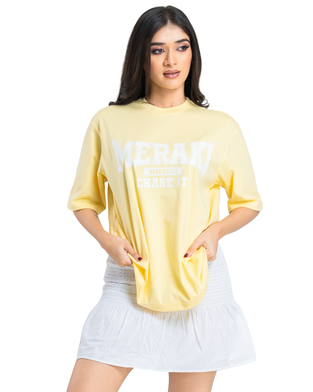 Muse Oversize Tee - Lemon