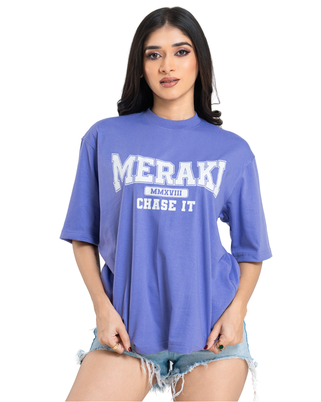 Muse Oversize Tee - Amethyst