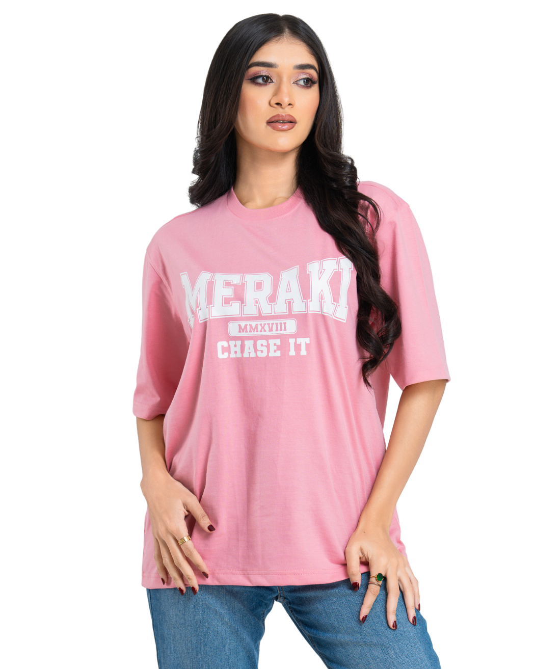 Muse Oversize Tee - Bubblegum